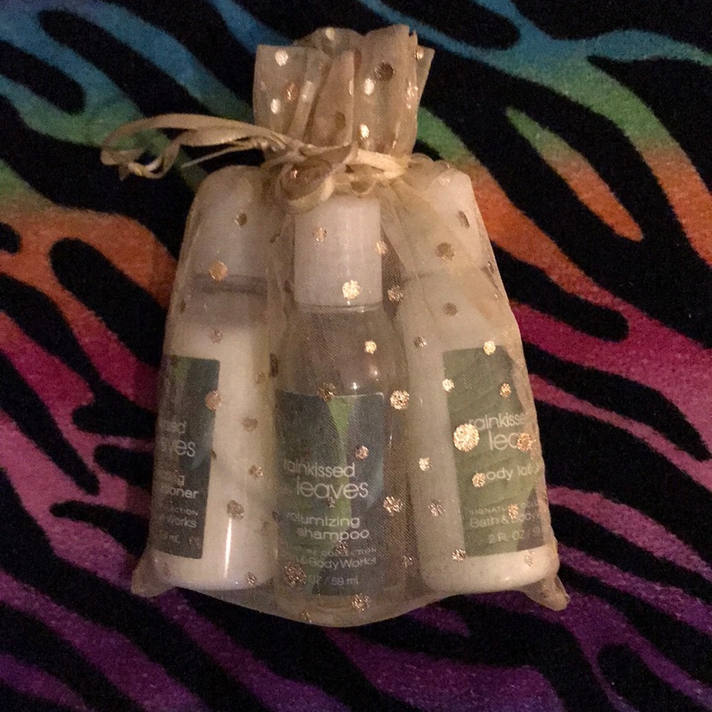 Bath and Bodyworks travel kit